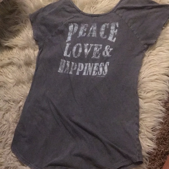 grey “good vibes” tee shirt - Picture 2 of 2